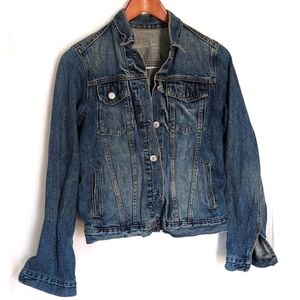Gap Blue Denim Button Up Jacket Size Small